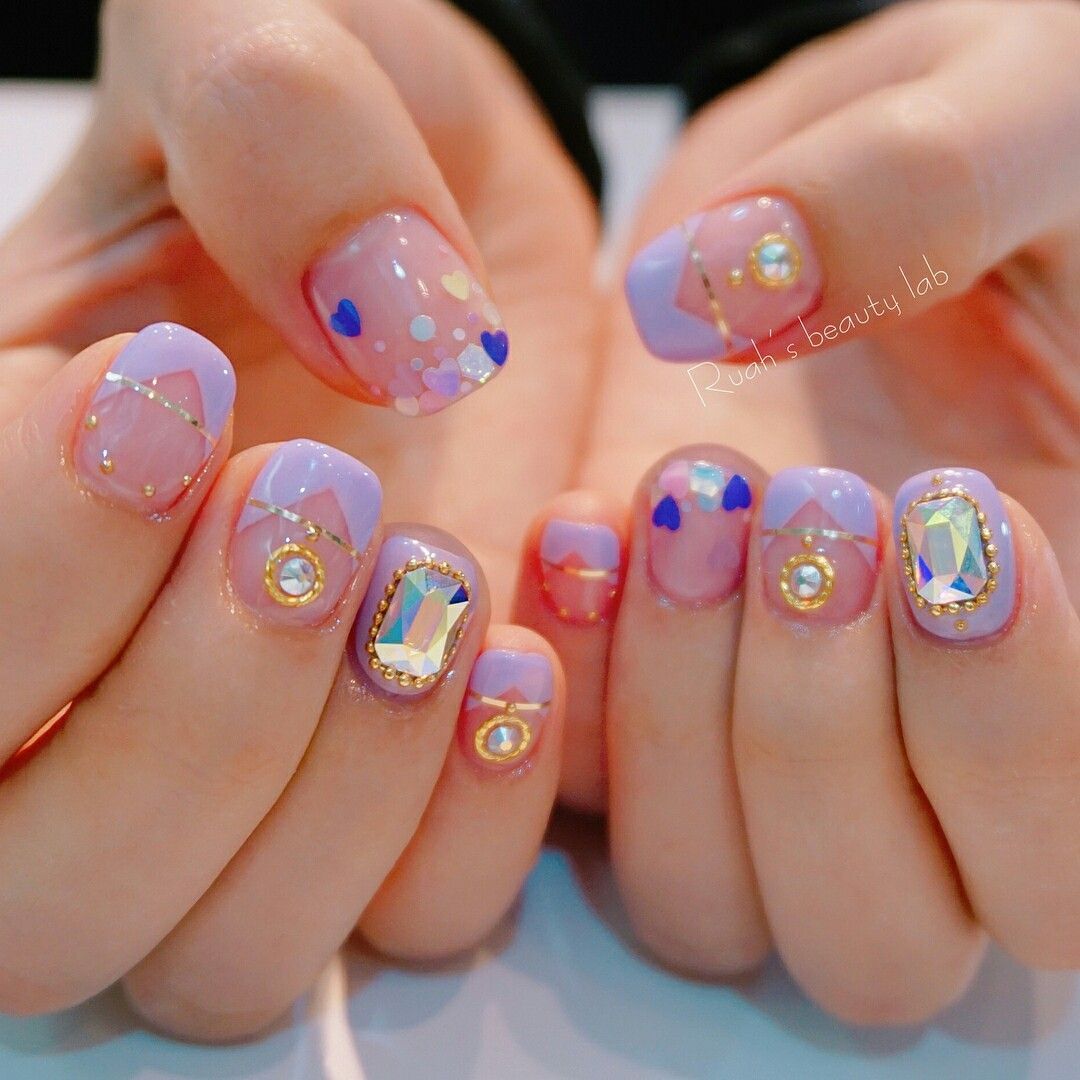 Корейский Дизайн Ногтей На Короткие Ногти