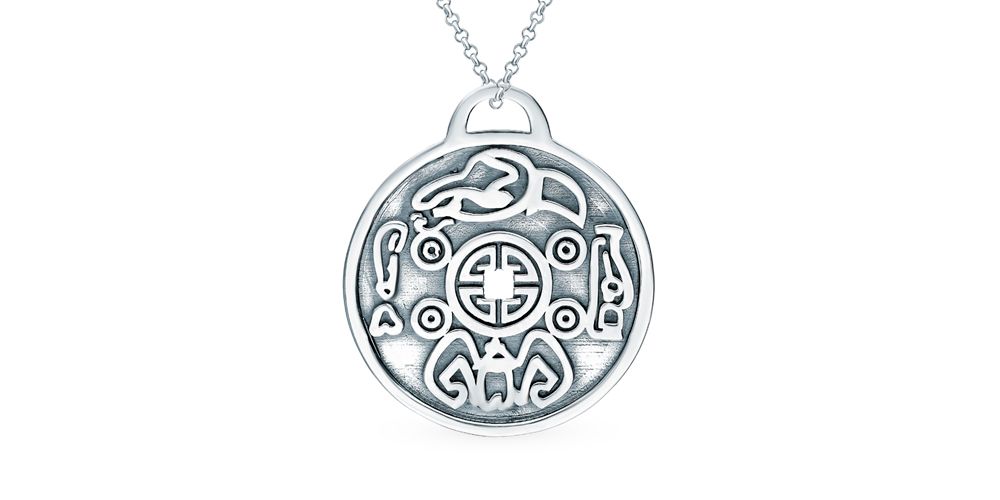 Серебряный Денежный оберег (смотреть в каталоге SUNLIGHT)