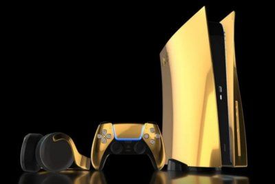 PlayStation 5 в золоте 24-карата