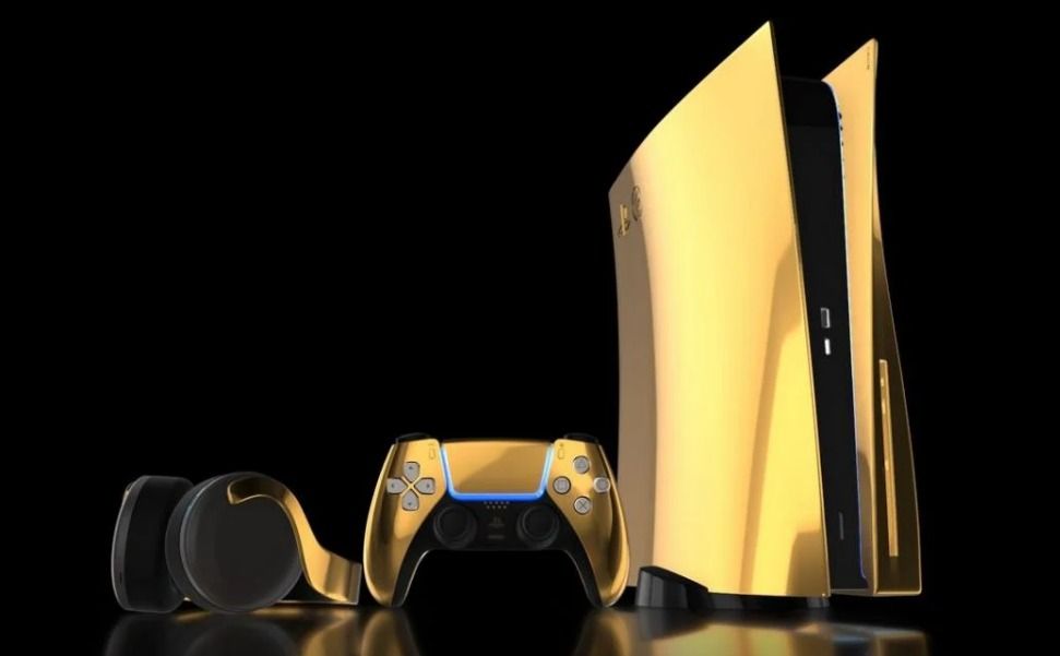 playstation 5 золото