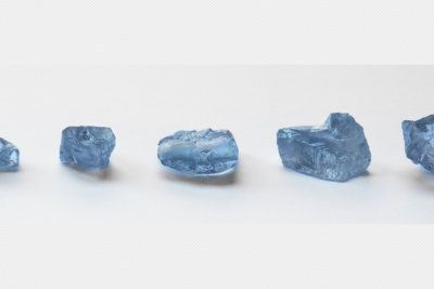 De Beers Group и Diacore сотрудничают в покупке пяти голубых алмазов
