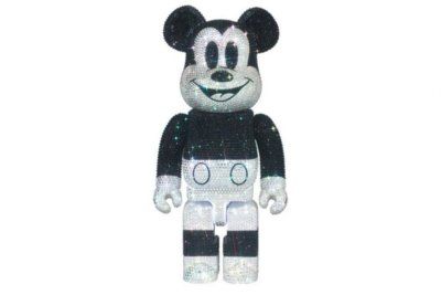 Эксклюзивная игрушка LIGHT STYLE x Medicom Mickey Mouse Swarovski Bearbrick
