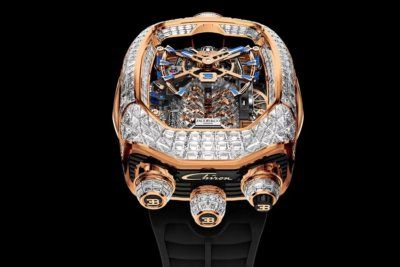 Невероятные часы Bugatti Chiron Tourbillon