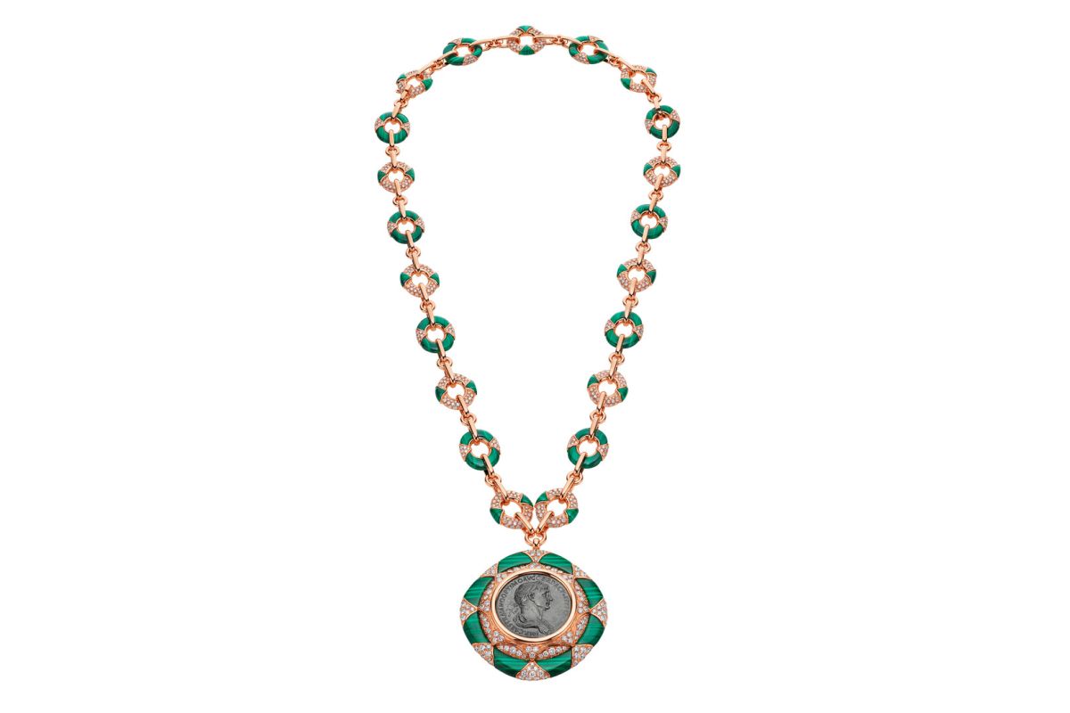 Античные монеты в украшениях Bvlgari
