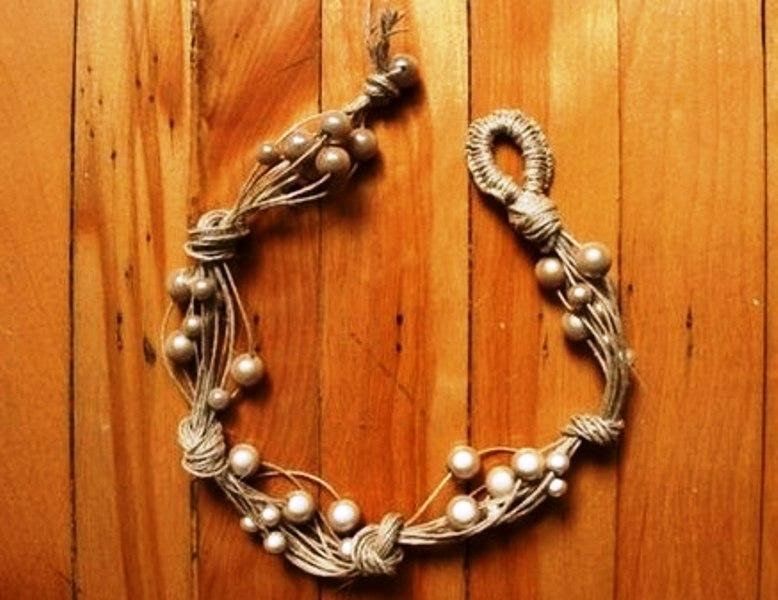 Ожерелье из жемчуга своими руками: начинаем с простого! - интернет-ма�газин Всем Бусики