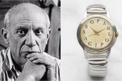 Уникальные наручные часы Пабло Пикассо 1960-х годов