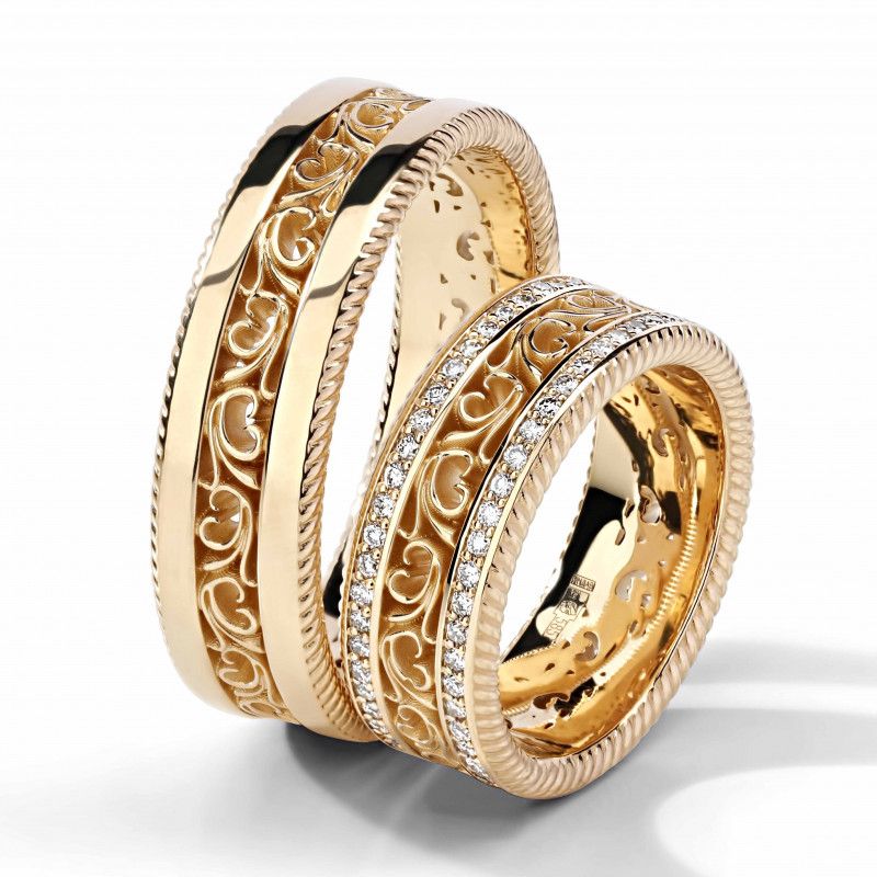 Брендовые кольца из золота женские