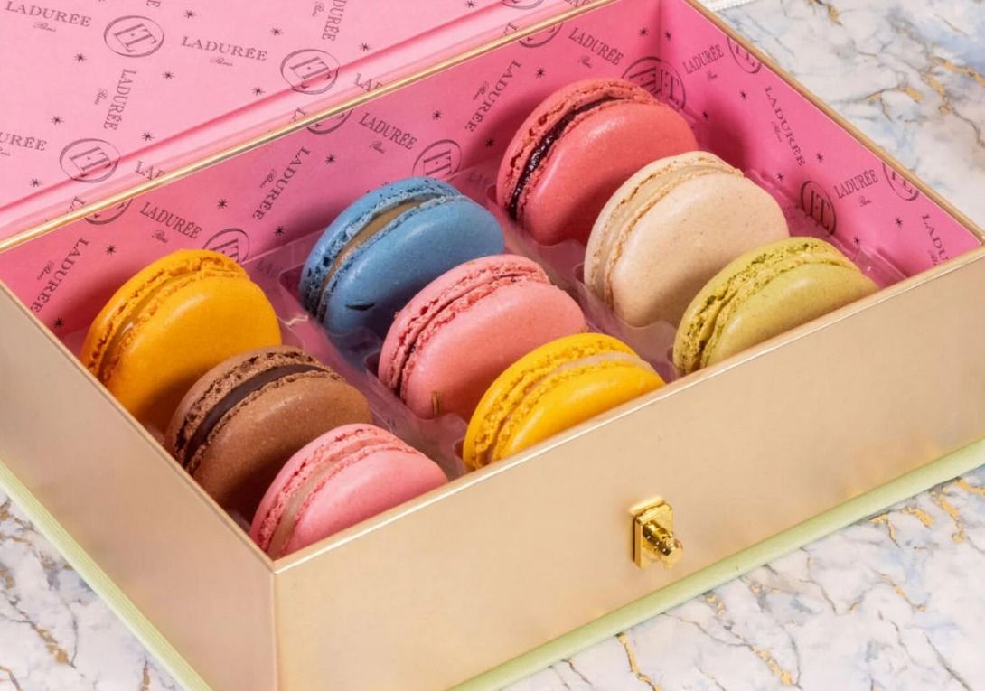 Laduree кондитерская макаронс