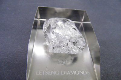Gem Diamonds на руднике Летсенг добыл два крупных алмаза