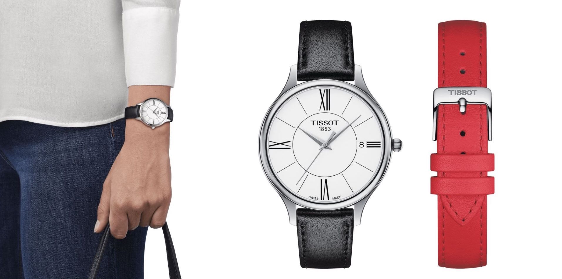 Tissot Bella ora Round. Часы трио.