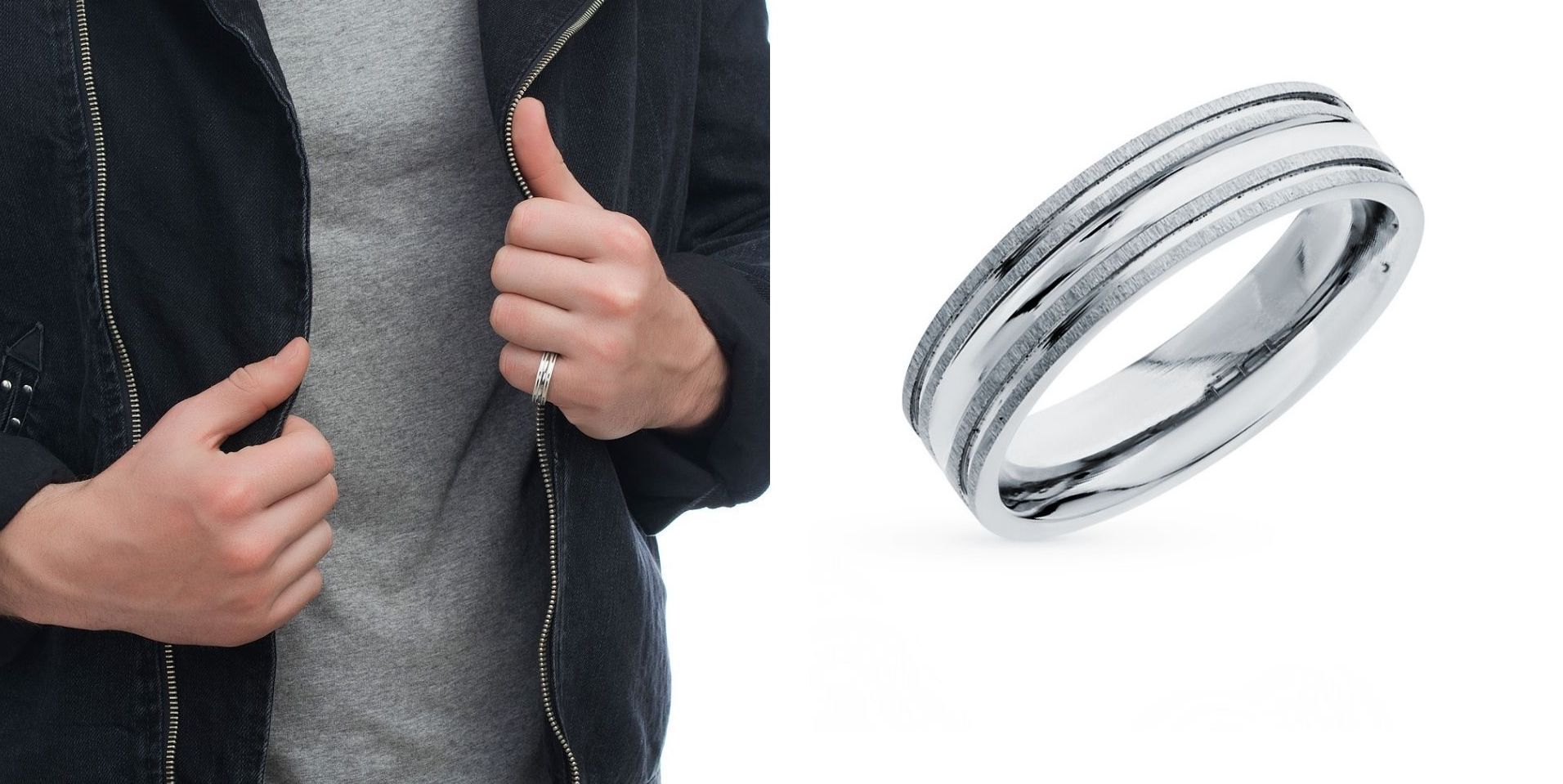Мужские кольца: какие бывают, как правильно носить и значение колец на  мужских руках