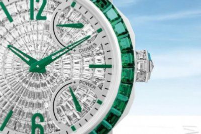 Bvlgari Octo Roma Emerald Grande Sonnerie часы стоимостью 1,6 миллиона евро