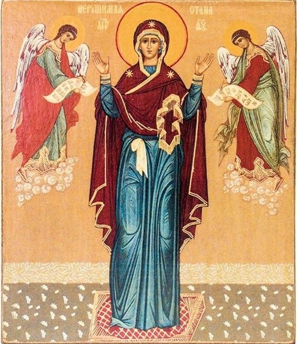 Молитва Божьей Матери «Нерушимая стена» - Православные иконы и молитвы