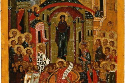 Икона Покров Пресвятой Богородицы: значение, в чем помогает образ