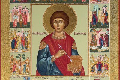Икона святого Целителя Пантелеймона