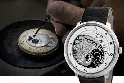 Коллекция эффектных часов Compliquée Peacock