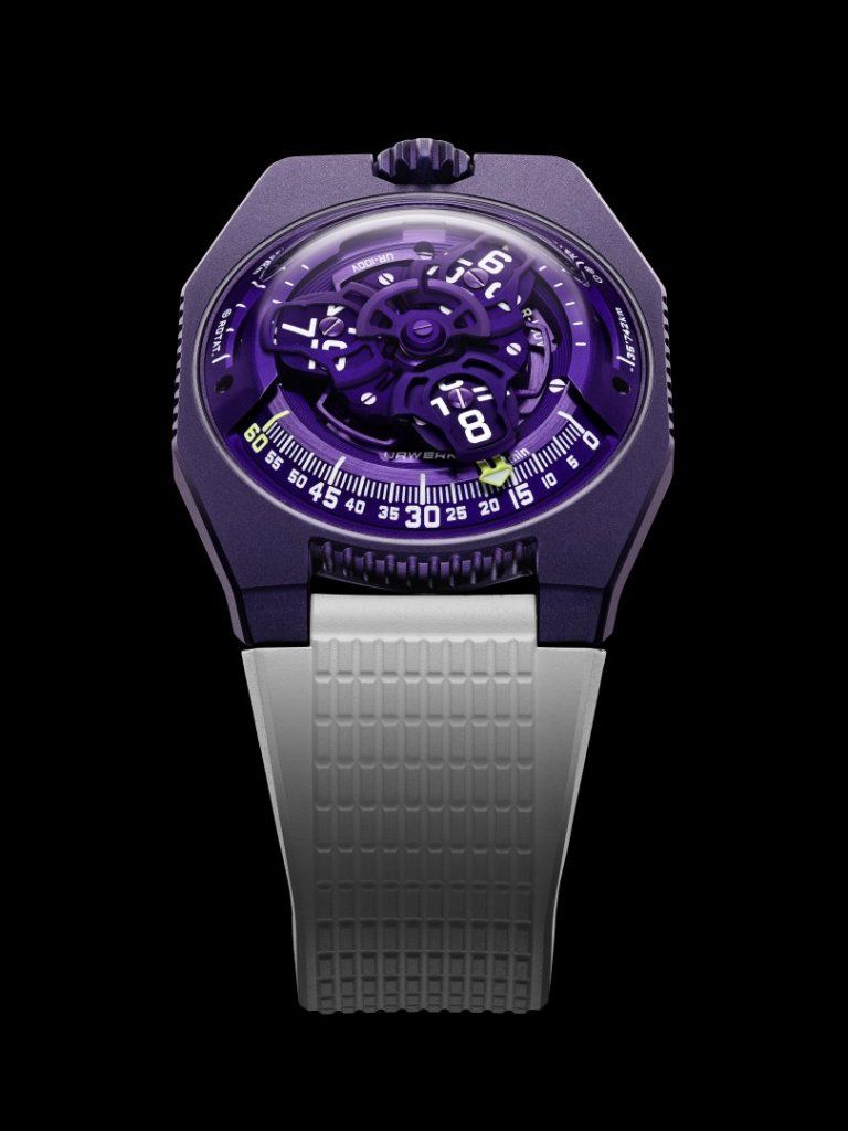 Ur 100. Urwerk Titanium. Watch 5 Purple.