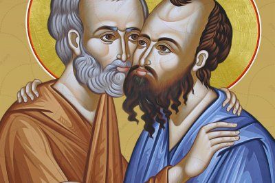 Икона апостолов Петра и Павла: описание образа святых