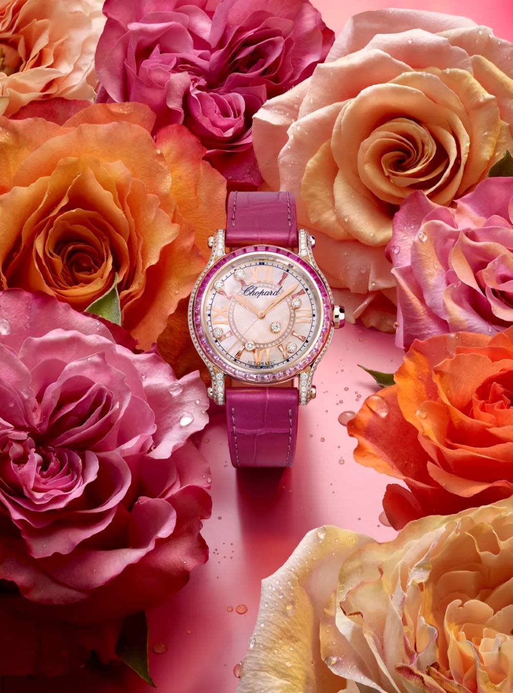 Модель Happy Sport Rose de Caroline от Chopard дань уважения своей  создательнице