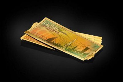 Компания Dian Jewellery представила сувенирную банкноту из 24-каратного золота
