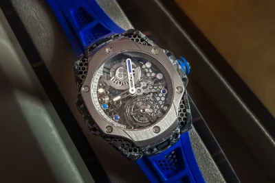 Новые часы Hublot Big Bang Tourbillon Carbon: синтез искусства и технологий от Сэмюэля Росса