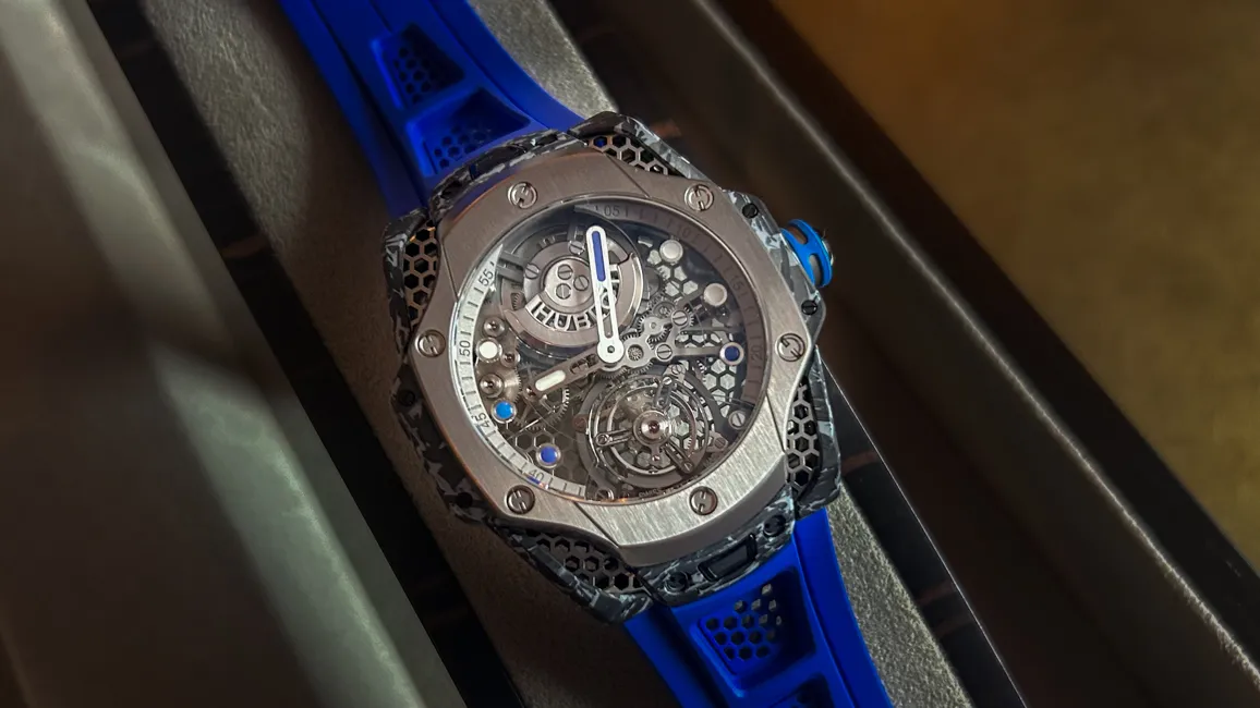 Новые часы Hublot Big Bang Tourbillon Carbon: синтез искусства и технологий от Сэмюэля Росса