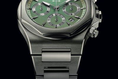 Laureato Chronograph с меняющим цвет циферблатом от Girard-Perregaux х Aston Martin