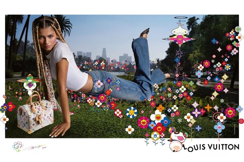 Возвращение Зендаи в коллаборации Louis Vuitton x Мураками
