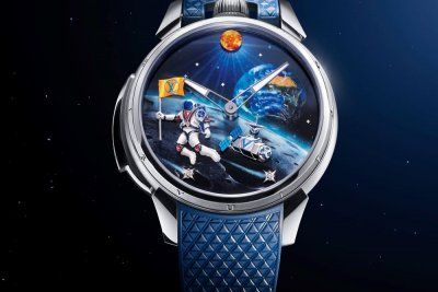 Louis Vuitton Tambour Taiko Galactique: звёздная симфония времени