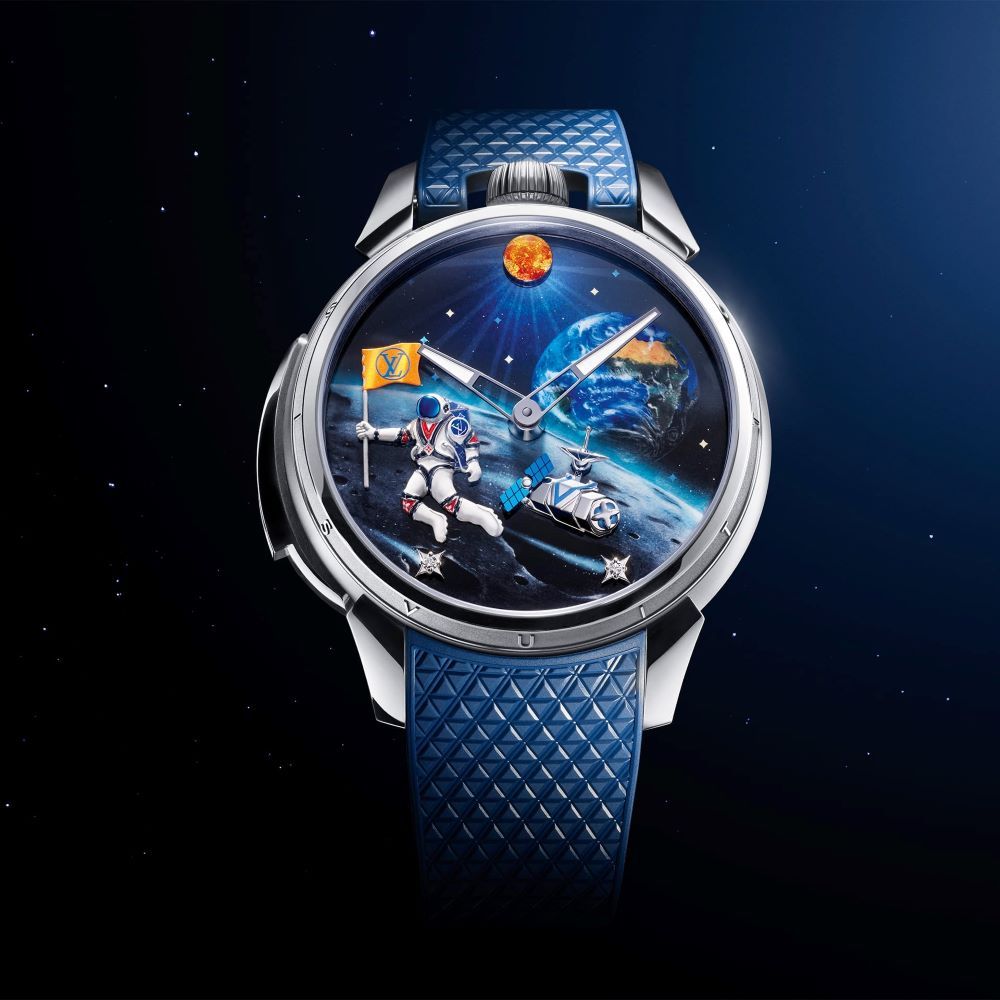 Louis Vuitton Tambour Taiko Galactique: звёздная симфония времени