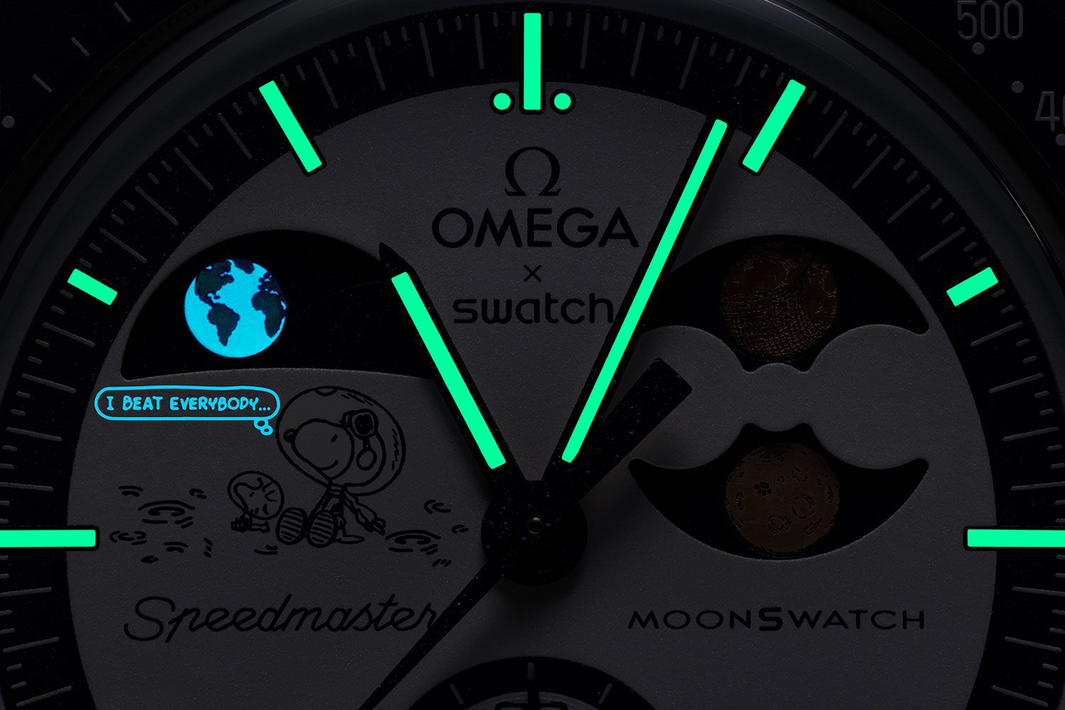 Swatch представил Mission To Earthphase — Moonshine Gold