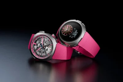 Розовая скорость: часовой дуэт H. Moser & Cie. для Формулы-1