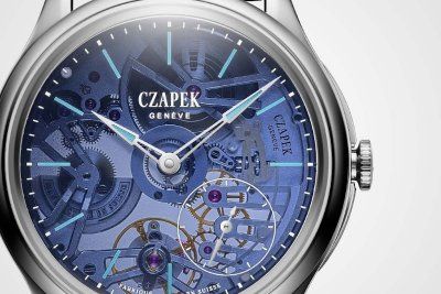 Czapek & Cie Promenade Transparences: механика в оттенках синего